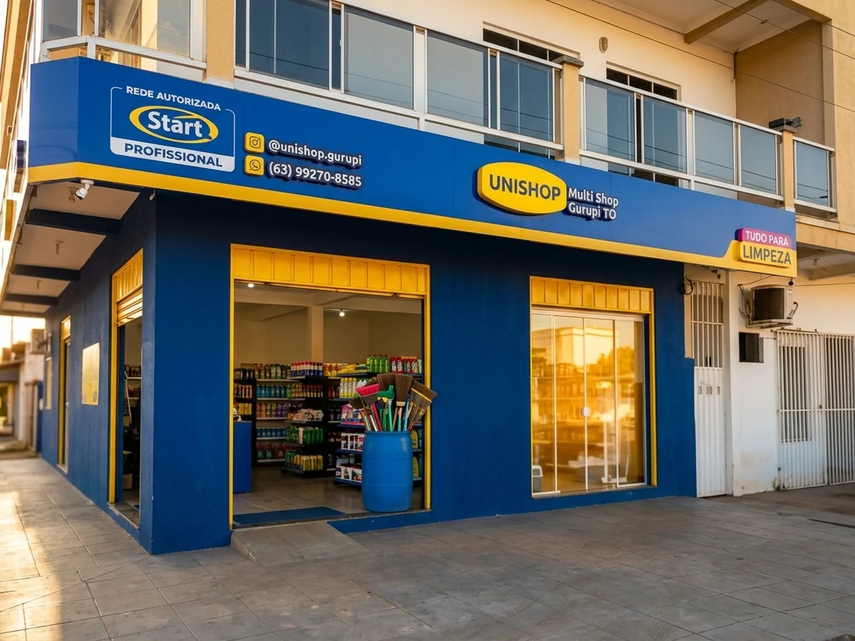 Fachada da Unishop Gurupi