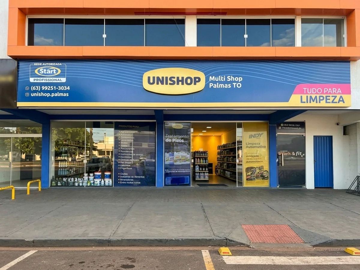 Fachada da Unishop Palmas